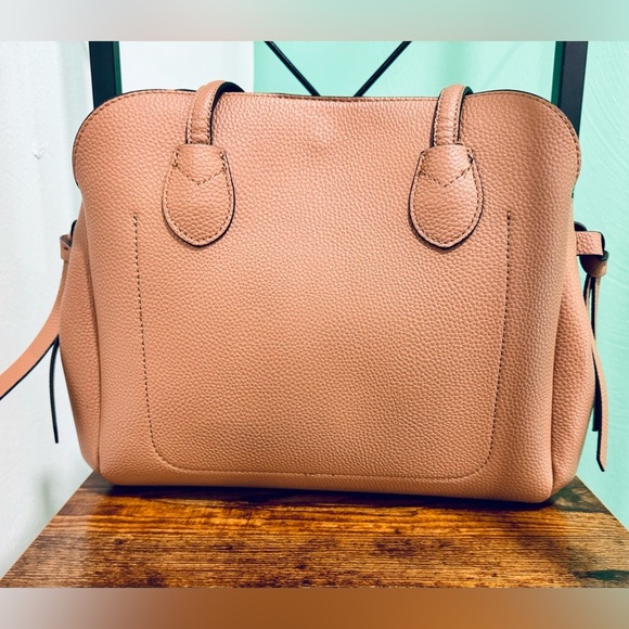 Nanette Lepore tan faux leather handbag - Picture 3 of 7